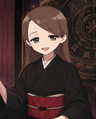占い中の宵乃こよみ